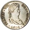 Image 1 : Peru Ferdinand VII 8 Reales 1824-JM Lima,