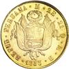 Image 2 : Peru Republic gold 2 Escudos 1853MB Lima,