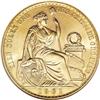 Image 1 : Peru Republic gold 100 Soles 1961, KM231, MS64