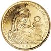 Image 1 : Peru Republic gold 100 Soles 1963, Km231, MS64