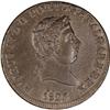 Image 1 : Portugal Pedro IV 40 Reis 1826, KM373, glossy