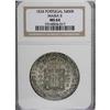 Image 3 : Portugal Maria II 400 Reis 1834, KM403.2, MS64