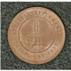 Image 2 : Straits Settlements Victoria bronze 1/2 Cent