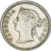Image 1 : Straits Settlements Victoria silver 5 Cents