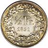 Image 2 : Switzerland Confederation silver 1/2 Franc