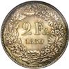 Image 2 : Switzerland Confederation silver 2 Francs