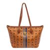 Image 1 : MCM Brown Visetos Shopper shoulder Bag
