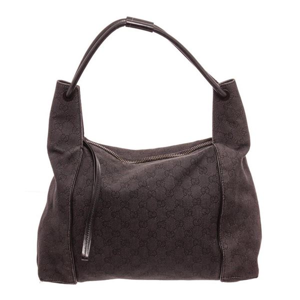 Gucci Brown GG Canvas Shoulder Bag