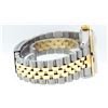 Image 4 : Rolex Mens 2 Tone Mother Of Pearl Diamond & Ruby 36MM Oyster Perpetual Datejust