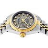 Image 3 : Rolex Ladies 2 Tone Slate Grey Jubilee Diamond 26MM Datejust Wristwatch