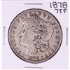 Image 1 : 1878 7TF $1 Morgan Silver Dollar Coin