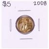 Image 1 : 2008 $5 American Gold Eagle Coin