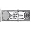 Image 2 : 1929 Ten Unit American Bank Note Company Test Note