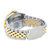 Image 7 : Rolex Men's Two Tone White 3 ctw Diamond Oyster Perpetual Datejust Wristwatch