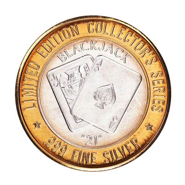 .999 Silver Station Casino St. Charles, Missouri $10 Limited Edition Gaming Token