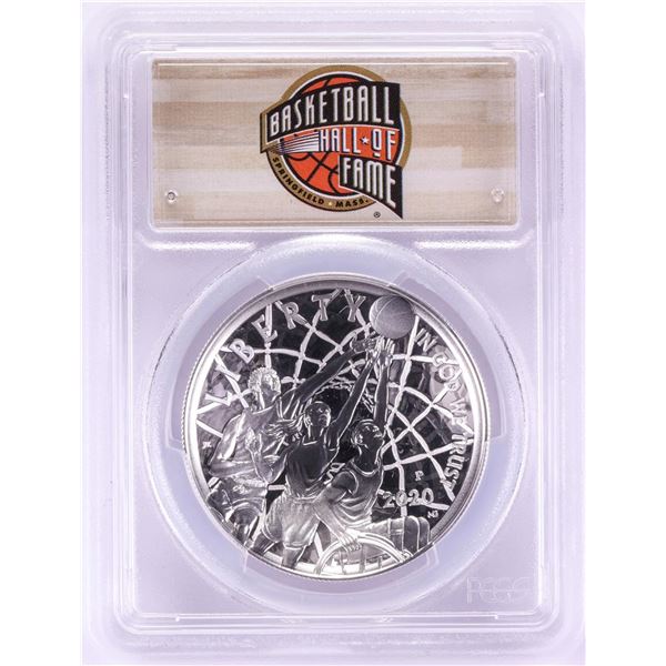 2020-P $1 Basketball Hall of Fame Silver Dollar Coin PCGS PR70DCAM First Day of Issue