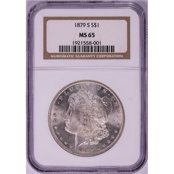 1879-S $1 Morgan Silver Dollar Coin NGC MS65