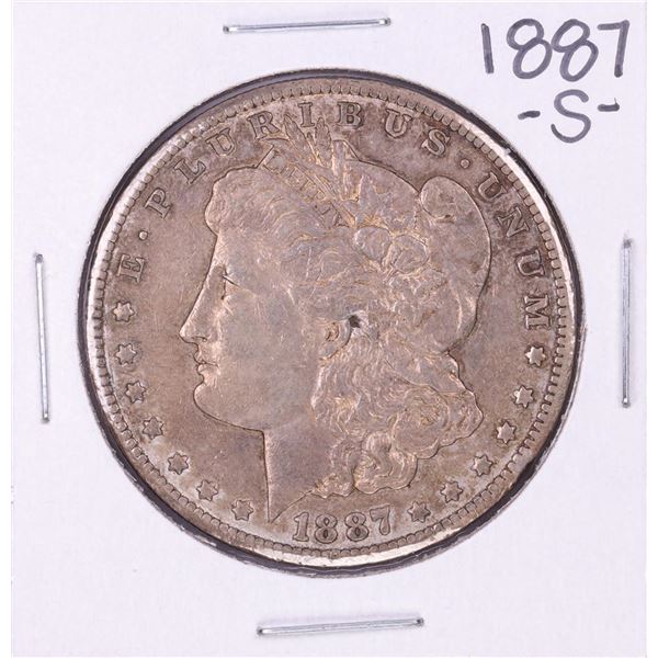 1887-S $1 Morgan Silver Dollar Coin