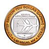 Image 2 : .999 Silver McCarran International Airport Las Vegas, NV $10 Limited Gaming Token
