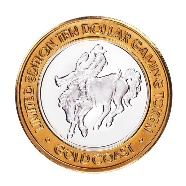 .999 Silver Gold Coast Las Vegas, Nevada $10 Casino Limited Edition Gaming Token