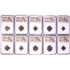 Image 1 : Lot of (10) Ancient Roman Empire Coins NGC Certified
