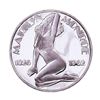 Image 1 : 1926-1962 Marilyn Monroe Proof 1oz .999 Fine Silver Round