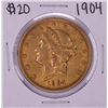 Image 1 : 1904 $20 Liberty Head Double Eagle Gold Coin