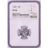 Image 1 : 1959 Proof Roosevelt Dime Coin NGC PF69