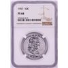 Image 1 : 1957 Proof Franklin Half Dollar Coin NGC PF68