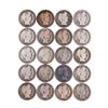 Image 1 : Roll of (20) 1907-P/D/O/S Barber Half Dollar Coins