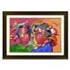 Image 1 : Peter Max "Zero in Love" Original Mixed Media on Paper