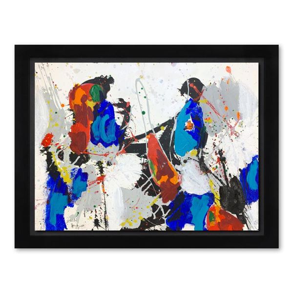 Jenik Cook, Framed Original Acrylic Painting