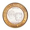 Image 1 : .999 Silver McCarran International Airport Las Vegas, NV $10 Limited Gaming Token