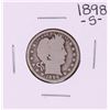 Image 1 : 1898-S Barber Quarter Coin