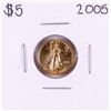 Image 1 : 2005 $5 American Gold Eagle Coin