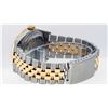 Image 7 : Rolex Mens Two Tone White Diamond & Sapphire Datejust Wristwatch