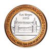 Image 1 : .999 Silver McCarran International Airport Las Vegas, NV $10 Limited Gaming Token