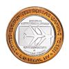 Image 2 : .999 Silver McCarran International Airport Las Vegas, NV $10 Limited Gaming Token