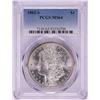 Image 1 : 1882-S $1 Morgan Silver Dollar Coin PCGS MS64