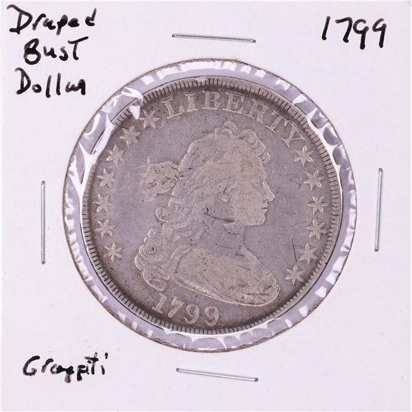 1799 $1 Draped Bust Silver Dollar Coin