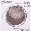Image 1 : 1893 Go RS Mexico 8 Reales Silver Coin Chop Marks