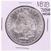 Image 1 : 1878 7/8 TF Weak $1 Morgan Silver Dollar Coin
