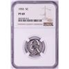 Image 1 : 1955 Proof Jefferson Nickel Coin NGC PF69