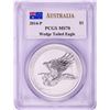 Image 1 : 2014-P $1 Australia Wedge Tailed Eagle Silver Coin PCGS MS70 Mercanti Signature