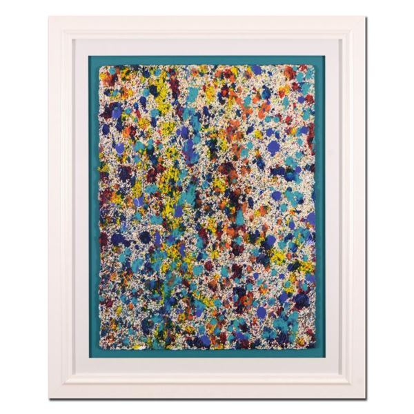 Wyland, "Pollack Coral Reef" Framed Original Watercolor Painting