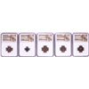 Image 1 : Lot of (5) Ancient Roman Empire Coins NGC Certified