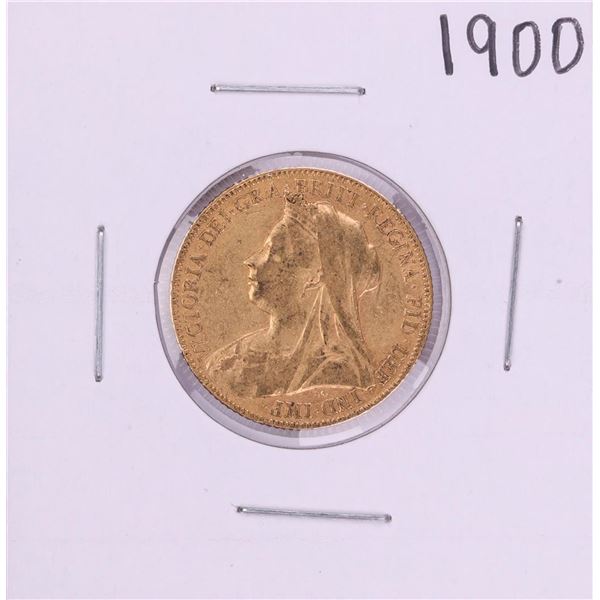 1900 Great Britain Sovereign Gold Coin