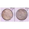 Image 1 : Lot of (2) 1926-S $1 Peace Silver Dollar Coins