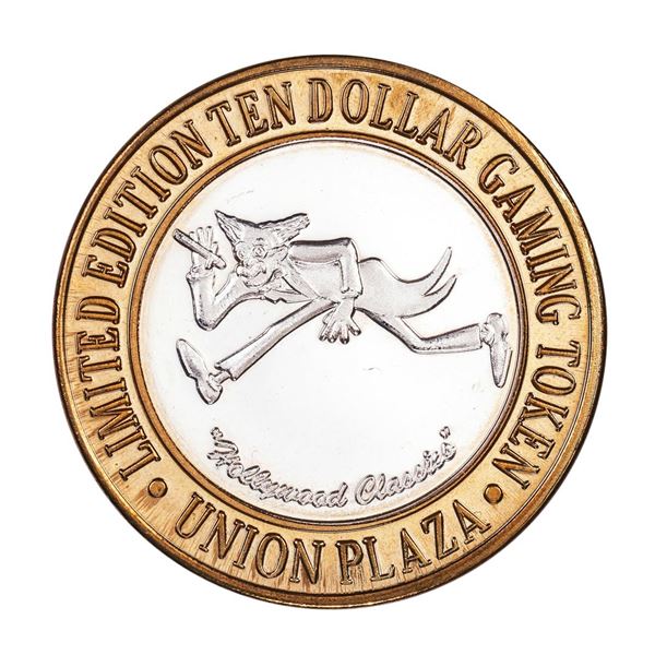 .999 Silver Plaza Las Vegas, NV $10 Casino Limited Edition Gaming Token