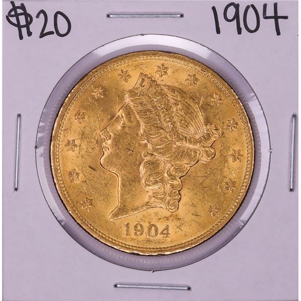 1904 $20 Liberty Head Double Eagle Gold Coin